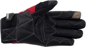 img 1 attached to 🧤 Stay Cool and Protected with the Pilot Motosport Ventor Mesh/Carbon Summer Motorcycle Glove