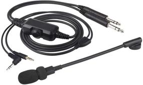 img 2 attached to Crystal Mic Pro XS Black Attachment - Compatible with Sony WH-1000XM3 / XM4