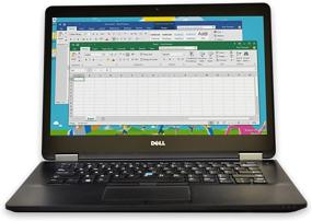 img 4 attached to 💻 Dell Latitude E7450 Ultrabook Laptop: 14-inch HD (1366x768), Intel Core i5-5300U, 128GB SSD, 8GB RAM, Bluetooth, Windows 10 Pro (Renewed)