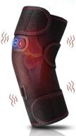 🔥 heated & vibration knee brace wrap: massager for knee injury recovery, arthritis relief, muscle pain logo