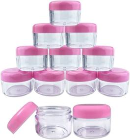img 3 attached to 🐽 Refillable Plastic Pigment Storage Containers by Beauticom