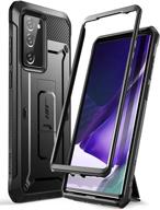 supcase unicorn beetle pro series case for samsung galaxy note 20 ultra (2020 release) - full-body rugged holster & kickstand, black logo