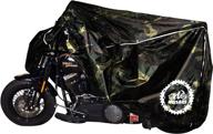 🏍️ high-performance nuzari heavy duty motorcycle cover - ultimate waterproof harley davidson bike cover - extra large strong motorcycle cover xl logo