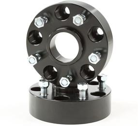 img 2 attached to Rugged Ridge 1.75-Inch Wheel Spacer Kit for 2005-2018 Wrangler, Grand Cherokee, and Commander
