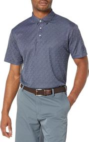 img 2 attached to PGA TOUR Argyle Jacquard Blueberry Men's Clothing and Shirts