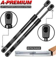 a-premium rear window glass lift supports shocks struts for honda cr-v 1997-2001 suv, 2-piece set logo