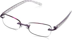 img 1 attached to 👓 Foster Grant Daniella Women's Round Polarized Reading Glasses