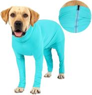 🐶 forthcan pet recovery suit anxiety calming shirt for dogs - e-collar alternative for dog wounds protector, post surgery medical clothes; prevents shedding hair - jumpsuit suit ideal for home, car, and travel логотип