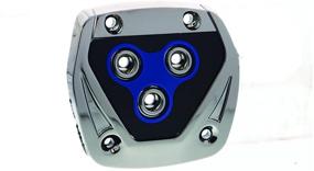 img 2 attached to 🚗 Pilot Automotive PM-2313B2 Voltage Pedal Pad Set - Manual Transmissions, Black/Blue, 1 Pack