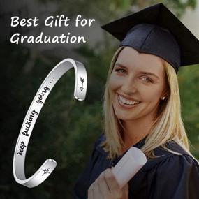 img 3 attached to 🎓 Boys' Jewelry Bracelet - Inspirational Graduation Gifts 2019