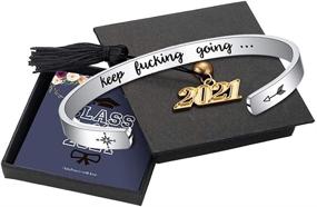 img 4 attached to 🎓 Boys' Jewelry Bracelet - Inspirational Graduation Gifts 2019