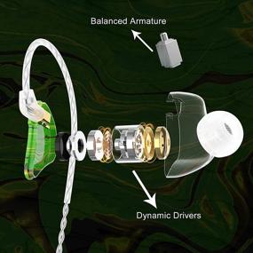 img 3 attached to BASN Earphones Detachable Audiophiles Musicians Headphones