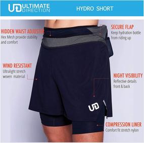 img 2 attached to Ultimate Direction Hydro Running Shorts