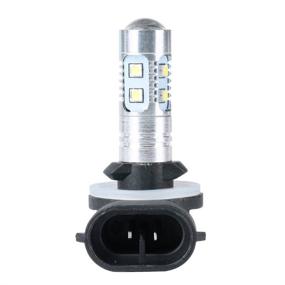 img 2 attached to 🔦 XT AUTO 2x 8000K White High Power LED Fog Driving Light Bulbs 1200LM - 2323 SMD 881 886 889 894