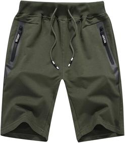 img 1 attached to Sitmptol Cotton Sweatpants Drawstring Pockets Boys' Clothing for Shorts