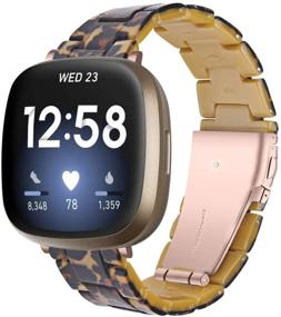 img 3 attached to Chofit Compatible Replacement Stainless Smartwatch