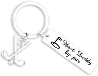 kivosliviz best dad keychain from daughter son - father's day key chain from kids - father jewelry daddy keychain for husband logo