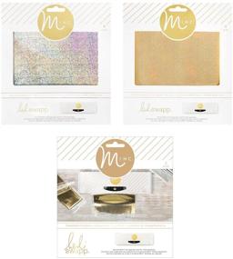 img 2 attached to 🌈 Heidi Swapp - Mini Minc - Transfer Folders with Holographic Gold and Silver Reactive Foil Sheets