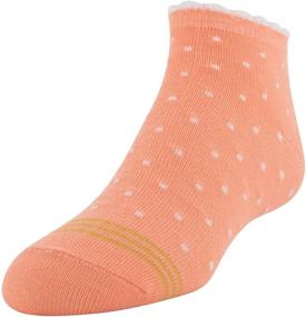 img 3 attached to 8 Pairs of Gold Toe Girls Everyday Scallop Top Mid Crew Socks - Ultimate Value Pack