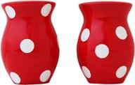 red polka dot salt and pepper set logo