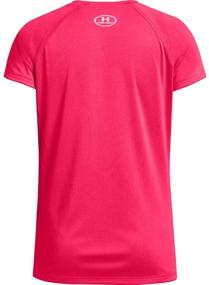 img 2 attached to 👚 Stylish and Comfortable Girls' Purple Sleeve Solid Clothing by Under Armour