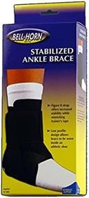img 1 attached to 💪 Stabilizing Ankle Brace Black Size: Secure Your Ankle with Enhanced Support