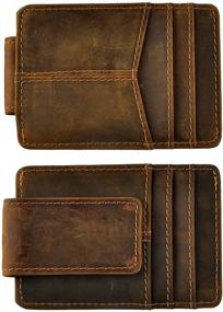 img 4 attached to Leaokuu Wallet Genuine Leather Cowhide Men's Accessories for Wallets, Card Cases & Money Organizers