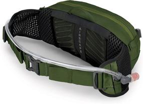 img 1 attached to 🚲 Osprey Seral 4 Lumbar Bicycle Hydration Pack - Dustmoss Green