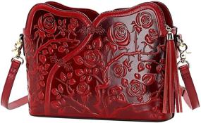 img 2 attached to 👜 PIJUSHI 20093 Зеленые женские сумки и кошельки - сумки через плечо для улучшенного стиля и удобства