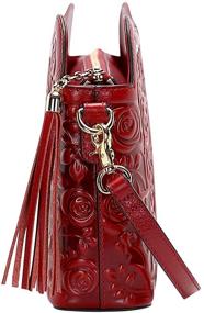 img 1 attached to 👜 PIJUSHI 20093 Зеленые женские сумки и кошельки - сумки через плечо для улучшенного стиля и удобства