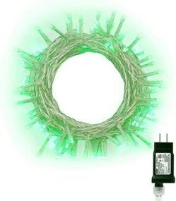 img 4 attached to 🎃 Glowing Green Halloween Lights: 75ft 200 LED Connectable String Lights - Waterproof Plug: 8 Modes for Halloween Party, Garden, Holiday Decor