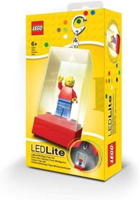 img 1 attached to 🔍 Enhanced Visibility LEGO Minifigure Keychain Display with Illumination
