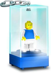 img 3 attached to 🔍 Enhanced Visibility LEGO Minifigure Keychain Display with Illumination