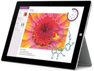 renewed microsoft surface 3 tablet 💻 (10.8-inch, 64 gb, intel atom, windows 10): 7g5-00015 logo