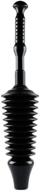 master plunger mp1600: high-performance black toilet plunger with 1.6 gallon low flush capacity and innovative funnel nose design логотип