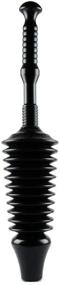 img 4 attached to Master Plunger MP1600: High-Performance Black Toilet Plunger with 1.6 Gallon Low Flush Capacity and Innovative Funnel Nose Design
