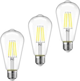 img 4 attached to 💡 Vintage Edison LED Bulb: Industrial Electrical with Dimmable Feature