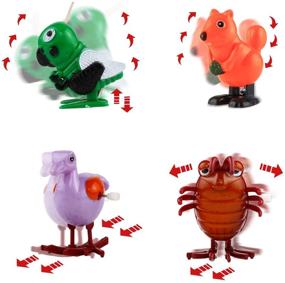 img 1 attached to 🎁 24 Pack Assorted Mini Wind-Up Toys for Kids Party Favors - Birthday Goody Bag Fillers, Preschool Toys for Boys & Girls, Perfect Children's Gifts, Pinata Filler, Carnival Prizes, Classroom Rewards