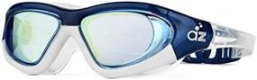 img 3 attached to Enhanced Vision and Comfort 👀 with Aquazone Wide Frame Swimming Goggles