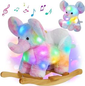 img 4 attached to Glow Guards Musical Elephant Toddlers