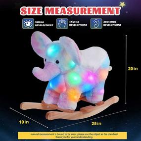 img 1 attached to Glow Guards Musical Elephant Toddlers