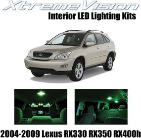 img 4 attached to XtremeVision Interior LED For Lexus RX330 RX350 RX400H 2004-2009 (6 Pieces) Green Interior LED Kit Installation Tool