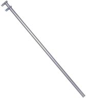 🪠 hillman 852653 zinc-plated adjustable closet rod - 48" to 72" long with 1" diameter: versatile and sturdy organizer solution logo