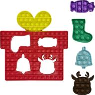 christmas assembly poppers reliever silicone logo