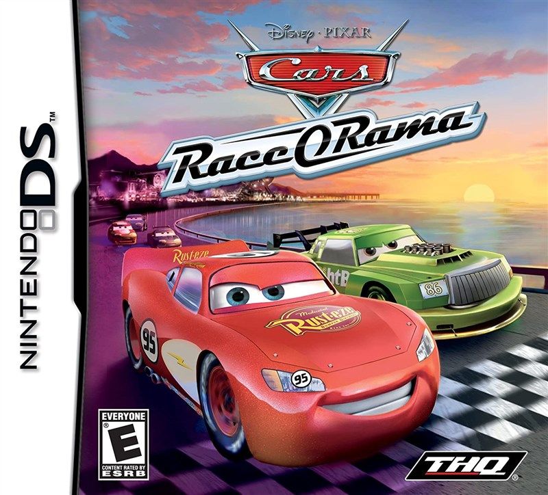 cars race rama nintendo ds 로고