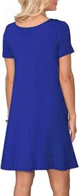 img 2 attached to 👗 Women's Clothing: Fantastic Zone Dresses with Convenient Pockets