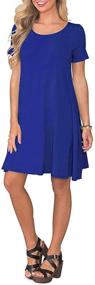 img 1 attached to 👗 Women's Clothing: Fantastic Zone Dresses with Convenient Pockets