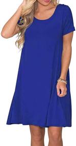 img 3 attached to 👗 Women's Clothing: Fantastic Zone Dresses with Convenient Pockets