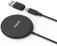 🔌 anker magnetic wireless charger for iphone 12/12 pro/12 pro max/12 mini - 5ft usb-c cable, powerwave magnetic pad slim w/ detachable usb-a connector (no ac adapter) logo