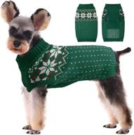 kuoser christmas snowflake knitwear turtleneck логотип